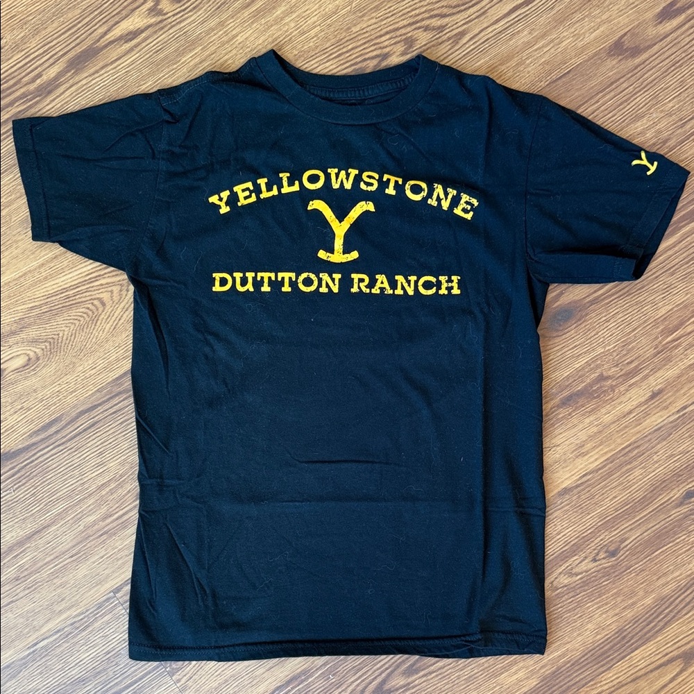 Yellowstone Kids Black T-Shirt